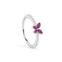 Anello Salvini Donna LIBERA in Oro bianco Rubino 0.40 Ct 20104333 - 20104333